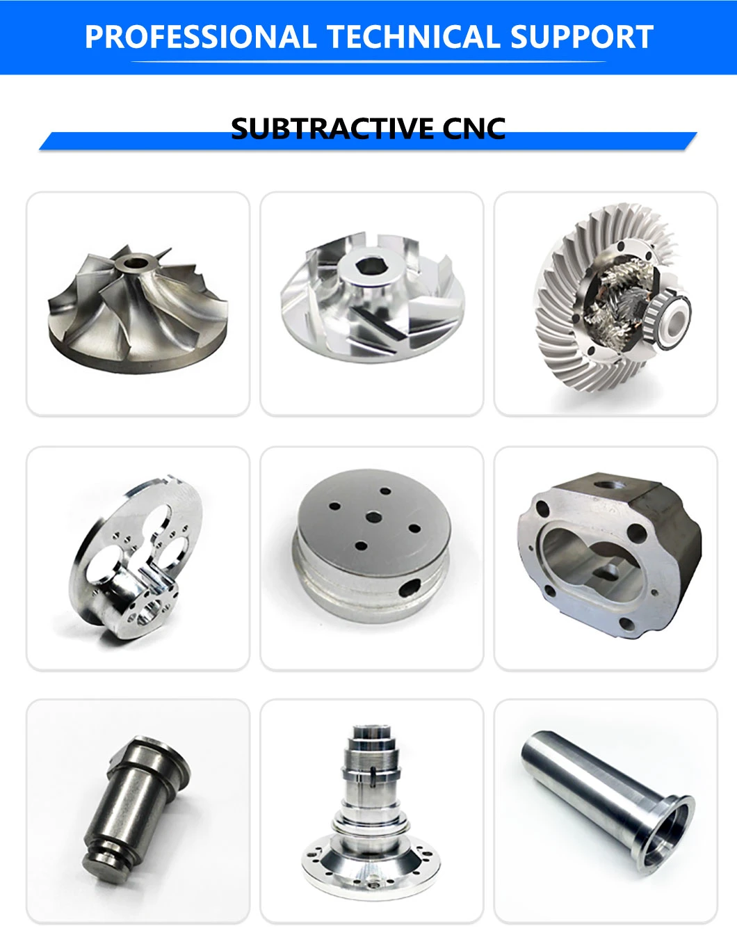 Custom Auto Components CNC Machining Metal Stainless Steel Parts Casting Die