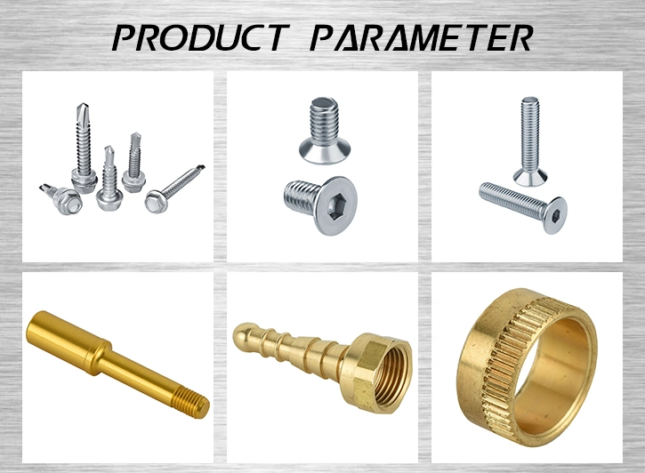 Custom Brass/Aluminum CNC Milling/Turning Parts with OEM &amp; ODM Customization